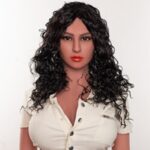 hai yue(Full silicone/real feel/standable/heatable/clamping function) - Curly Black